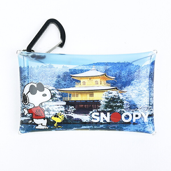 スヌーピー ジョークール 金閣寺 クリアマルチケース(S) SNOOPY