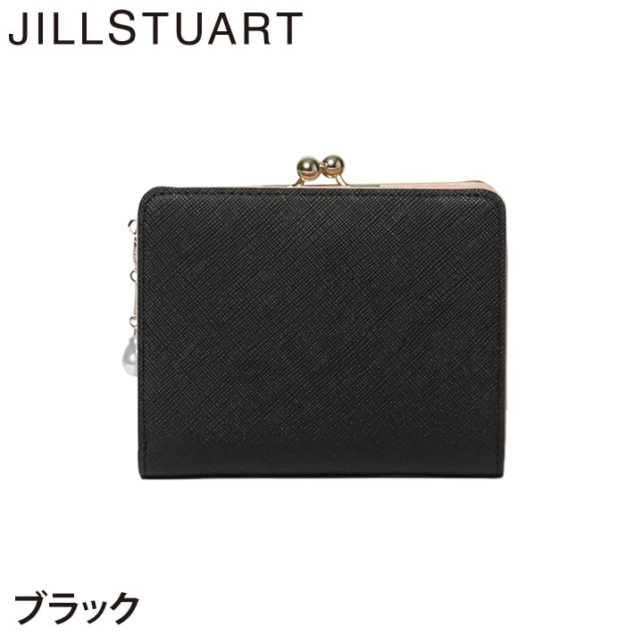 ジル スチュアート 財布 二つ折り レディース 牛革 グローリア 口金 リボン ギフト JILL STUART