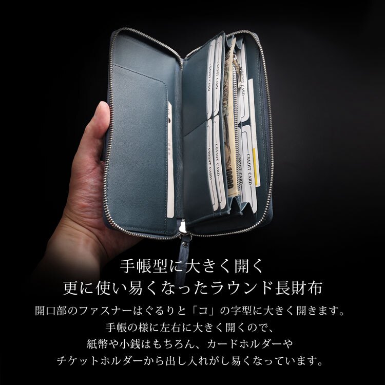 クロコダイル 長財布 ヌバック加工 センター取り 一枚革 レディース 財布 ラウンドファスナー ヌバッククロコダイル 鰐革 ナイルクロコダイル ギフト プレゼント 保証書付 4FA(06002029r)