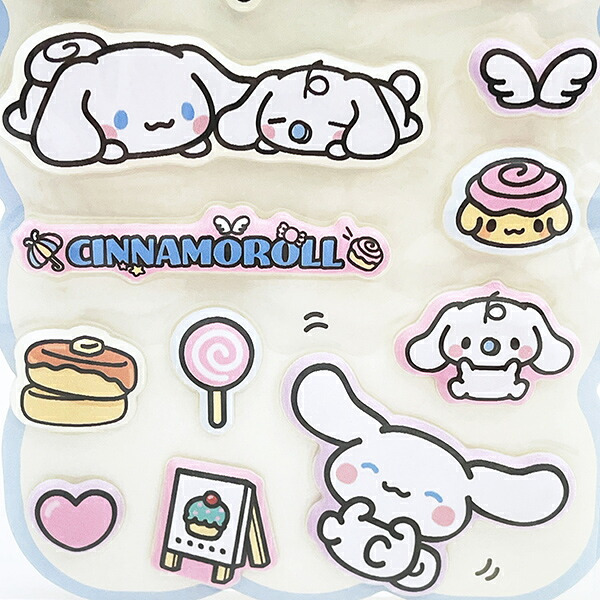 サンリオ シナモロール マシュマロシール (大好き) 文具 シナモン Sanrio