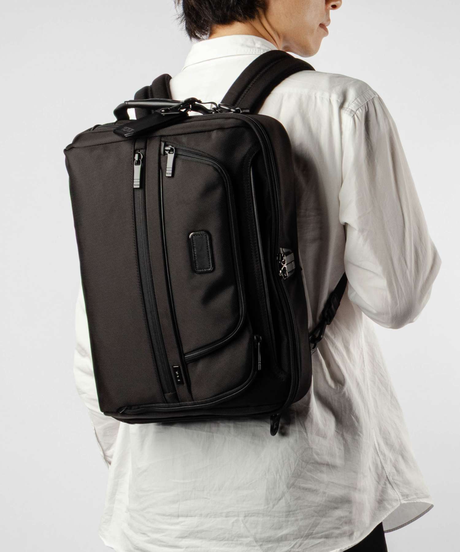 トゥミ TUMI ALPHA アルファ 3-WAY CONVERTIBLE BRIEF スリーウェイ コンバーチブル ブリーフケース 02603182D4 158962 ビジネスバッグ ショルダーバッグ ブリーフ 通勤 メンズ バッグ ブラック