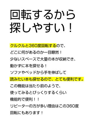 ラック 回転コミック SWK-7--WH ホワイト 7段タイプ ホームテイスト 回転式本棚 子供部屋 7段 コミック収納 本収納 省スペース収納 書棚 DVDCD収納 マンガ収納 新生活