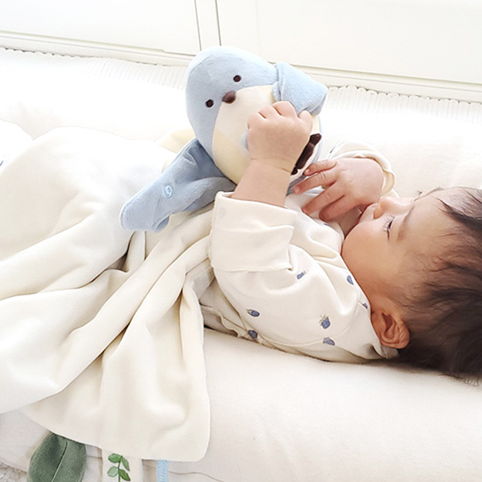 amanoppo あまのっぽ ぬいけっと ～ちいさな幸せ～ | ブランケット タオルケット 毛布 ミニ ぬいぐるみ 人形 動物 アニマル 鳥 布製 ガーゼ コットン