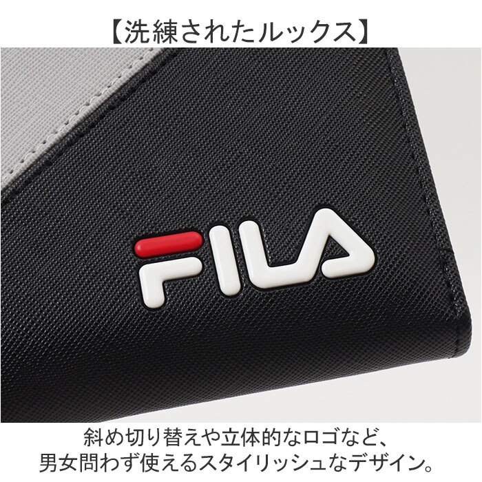 FILA 二つ折り財布 通販 ウォレット フィラ スポーツブランド コンパクト財布 ミニ財布 ミニ 折財布 小さい 小さめ キッズ 子供 子ども こども 進学 新生活 女の子 男の子 ギフト 贈り物 中学生 小学生 高校生 メンズ レディース ユニセックス