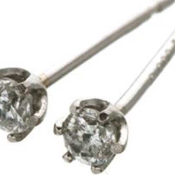 ダイヤモンドピアス プラチナ 0.1ct レディース 一粒 シンプル スタッドピアス 天然石 Pt900 ジュエリー アクセサリー ギフト プレゼント