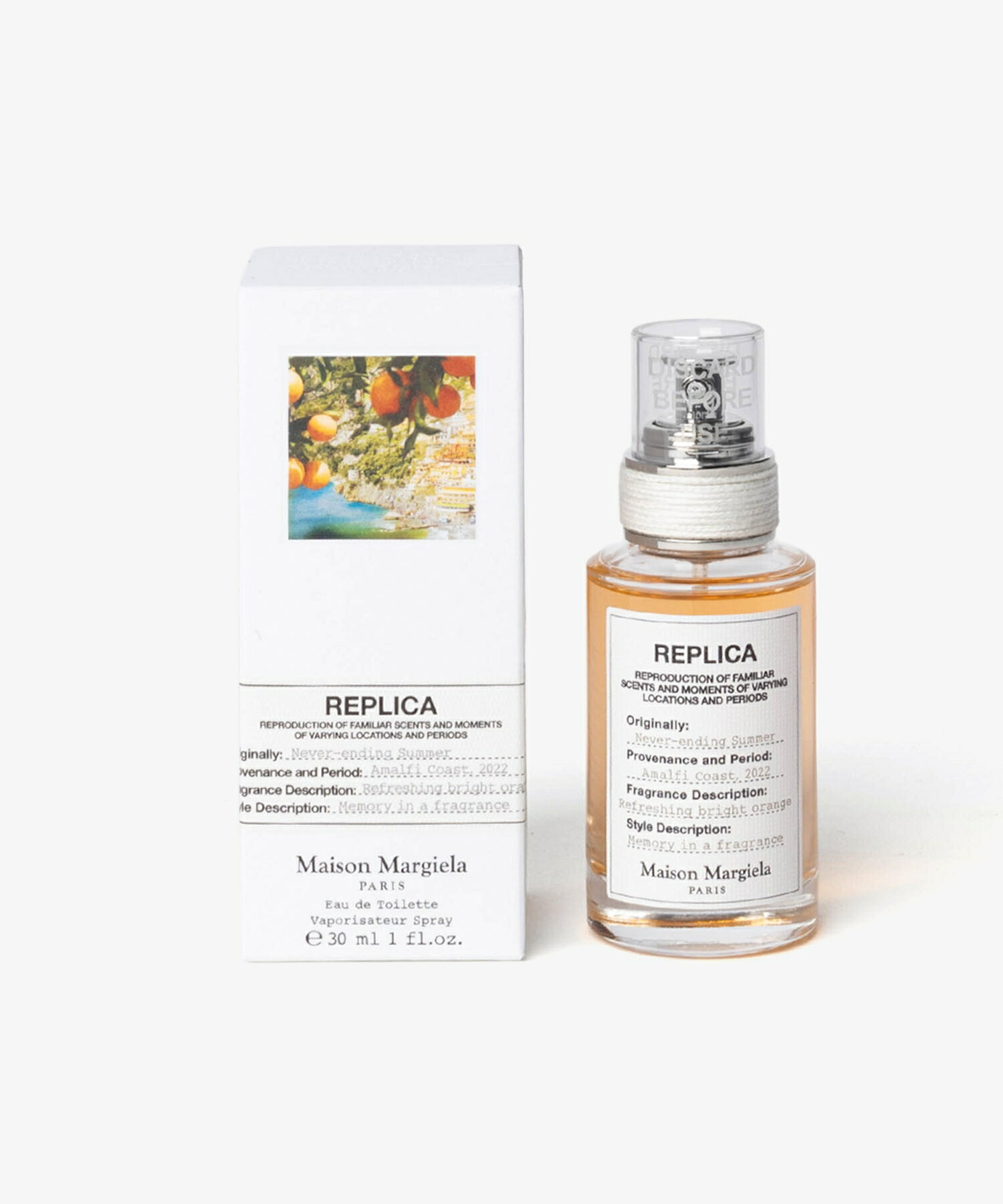 メゾン マルジェラ MAISON MARGIELA NEVER ENDING SUMMER ネバーエンディング サマー REPLICA レプリカ オードトワレ 30mL ユニセックス フレグランス
