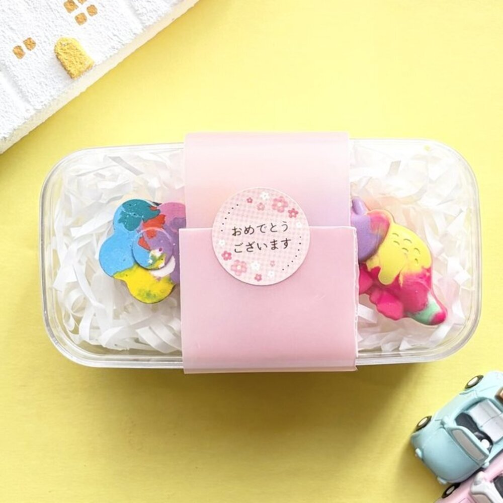 カラフルなモチーフクレヨン3点セット プチギフト 誕生日プレゼント お祝い お返し 男の子 女の子 子ども キッズ 選べるセット おえかき 知育玩具 クレヨン