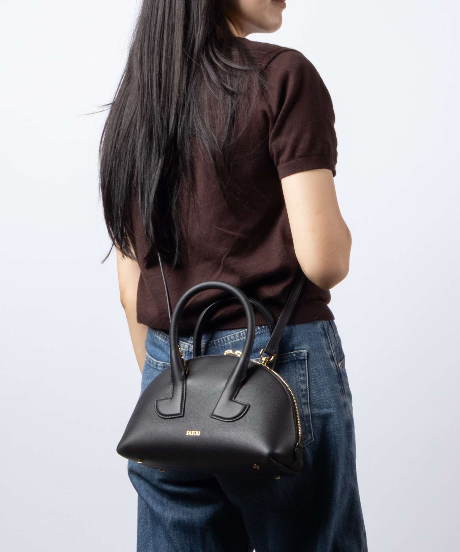 パトゥ PATOU PATOU BOWLING BAG PM レザー製 Le Patou ボウリングバッグ BA0195000 ハンドバッグ ショルダーバッグ レディース バッグ