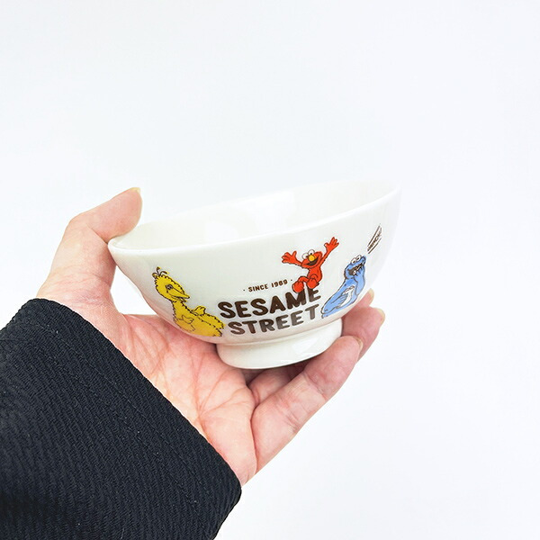 セサミストリート 茶碗 レトロスタイル 食器 日本製