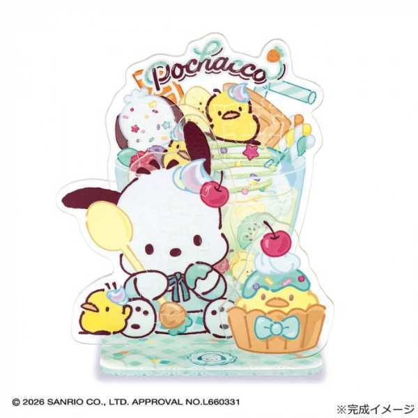 ビバリー アクスタポップ サンリオ ポチャッコ スイーツ 35ピース SP-044 アクリルスタンド パズル グッズ キャラクター雑貨 インテリア サンリオ正規ライセンス品