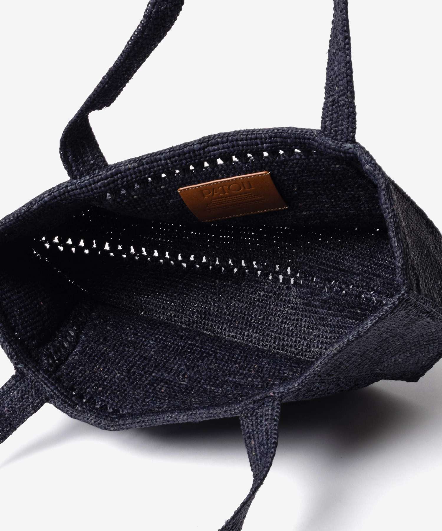 パトゥ PATOU TRAPEZE TOTE BAG GM ラフィア パトゥ ロゴ トラペーズ トート ラージ AC0920215 トートバッグ レディース バッグ