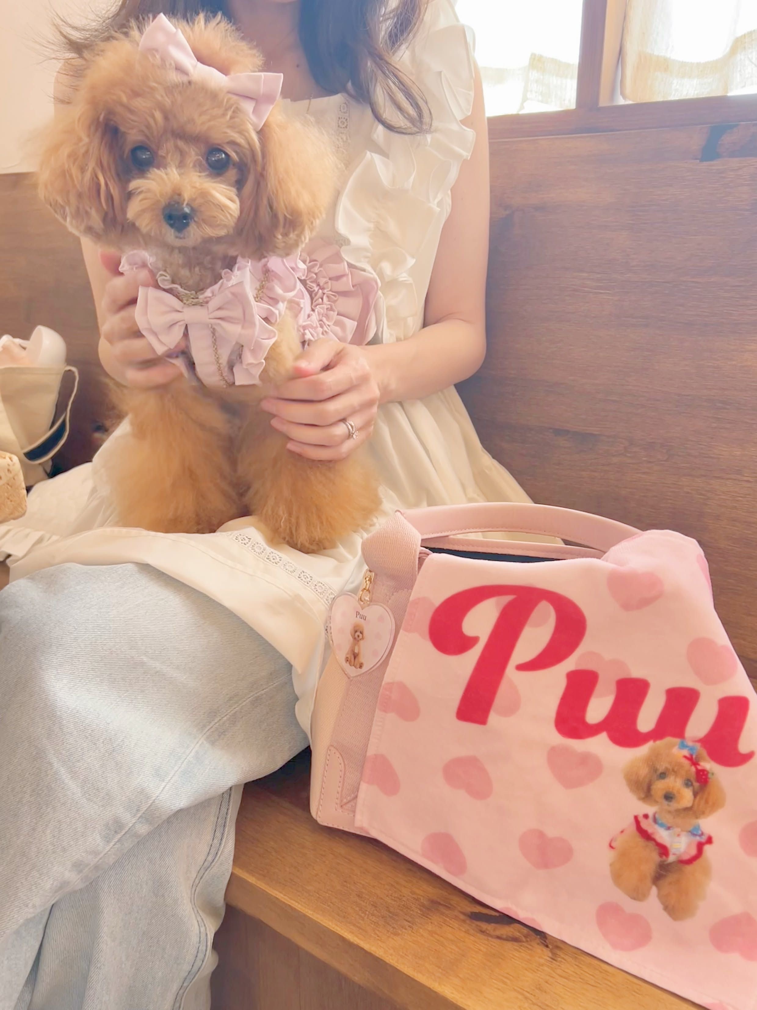 【toutouPINK】うちの子グッズ・ペットのお写真で作るハンドタオル | お誕生日 母の日 父の日 敬老の日 還暦祝い クリスマスプレゼント