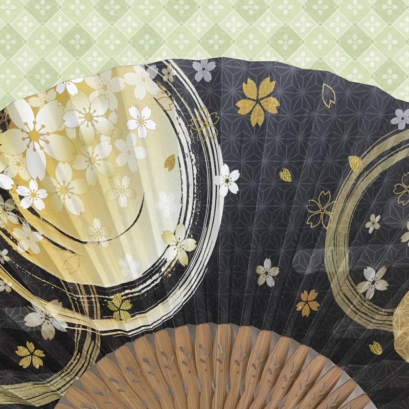 敬老の日 送料無料 名入れ 扇子 千本桜 ピンク 紫色 黒色 紙扇子 桜模様 名前入り プレゼント 女性用 着物 浴衣 和小物 レディース 桜柄 和装 かわいい 記念品 ノベルティ 誕生日プレゼント 贈り物 ギフト おしゃれ お洒落 おすすめ /扇子/ ネコポス
