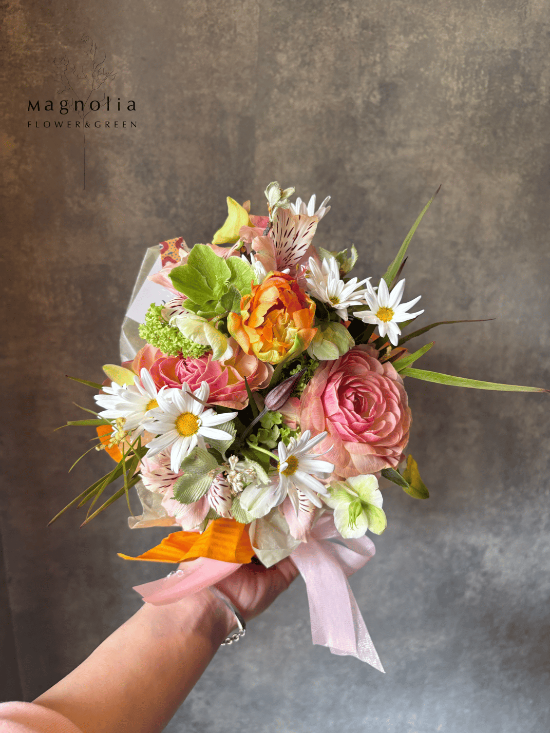 Season Flower Arrangement【M】フラワーアレンジメント ギフト プレゼント 誕生日 記念日  母の日 父の日