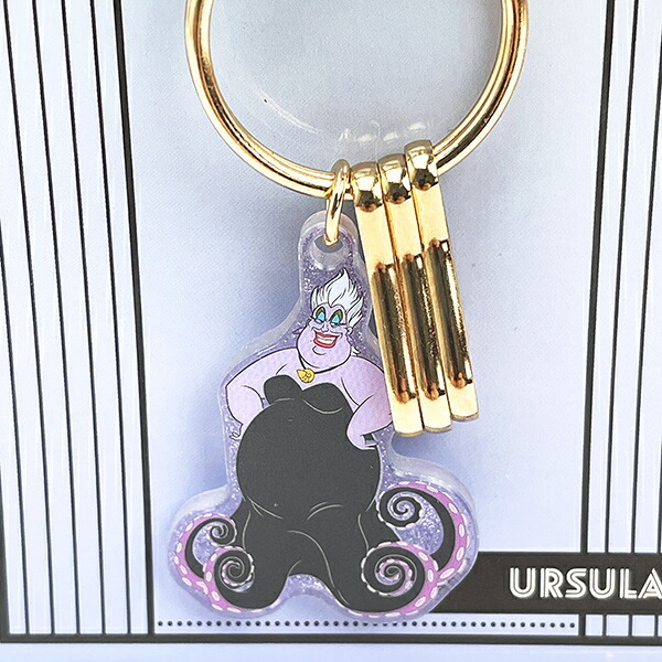 ディズニー リトルマーメイド アースラ アクリルカラビナチャーム Disney