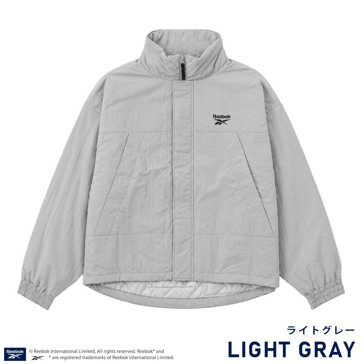 Reebok リーボック モンスターブルゾン レディース rl-6502 中綿ジャケット スタンドネック ミリタリー アウター ナイロン タスラン ダイヤキルト 防寒 刺繍 オーバーサイズ スポーツ カジュアル アウトドア M L LL 2026FW Karlas