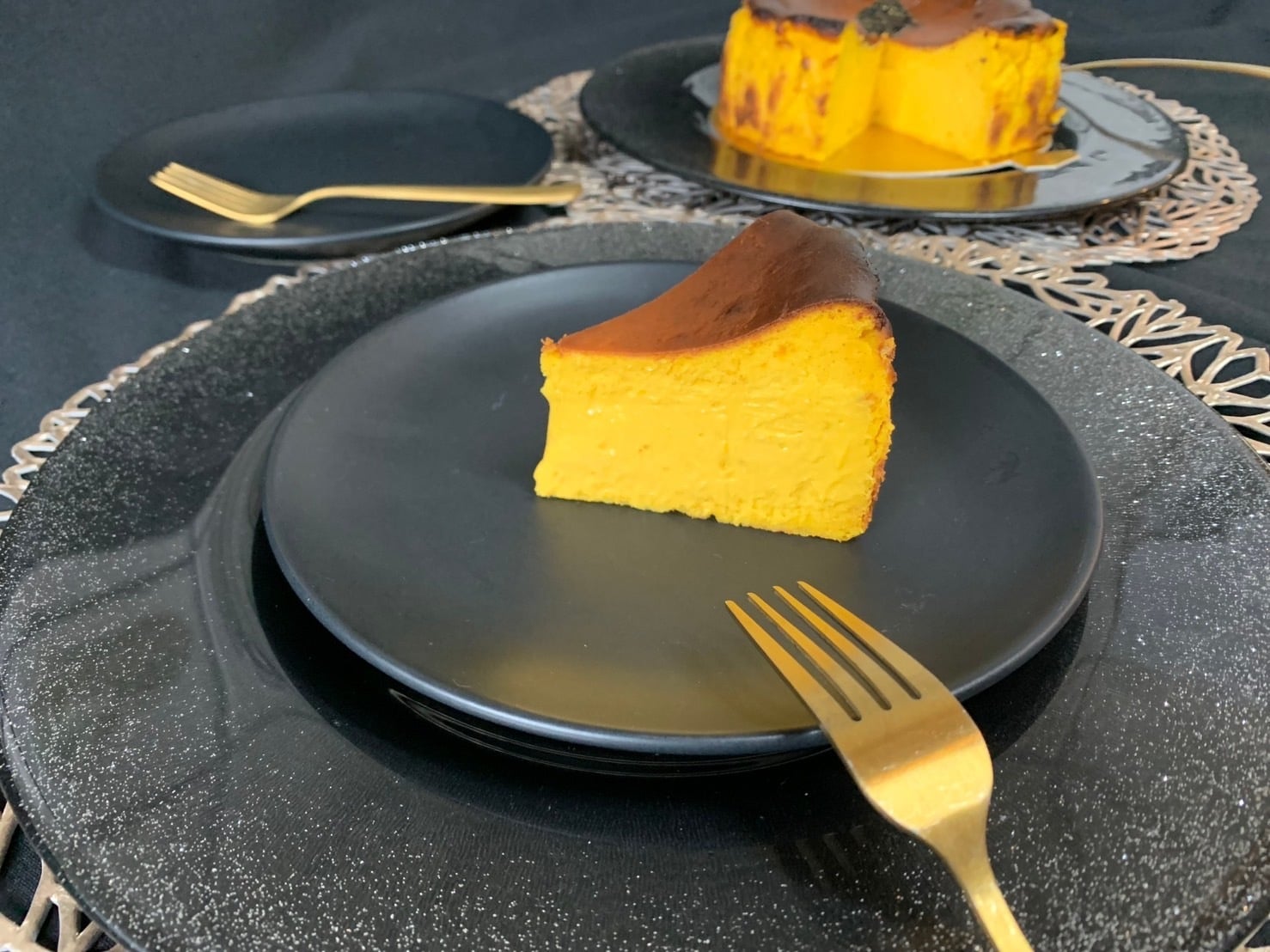 ☆パンプキンバスクチーズケーキ☆～素敵なハロウィンに～♡バースデーケーキやお誕生日プレゼントにも★