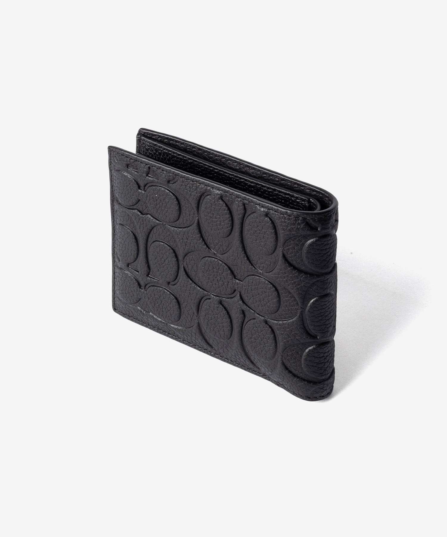 コーチ COACH 3-IN-1 WALLET C1231 シグネチャー 二つ折り財布 メンズ 財布