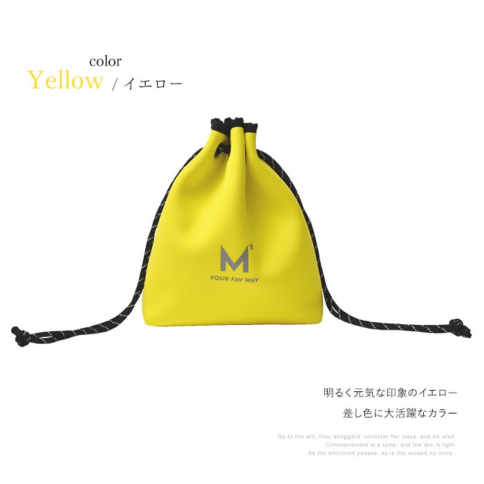 MIKASASTAR 巾着ポーチ 小物入れ ハンドバッグ レディース キッズ ポリエステル スポーティー カジュアル キュート プレゼント