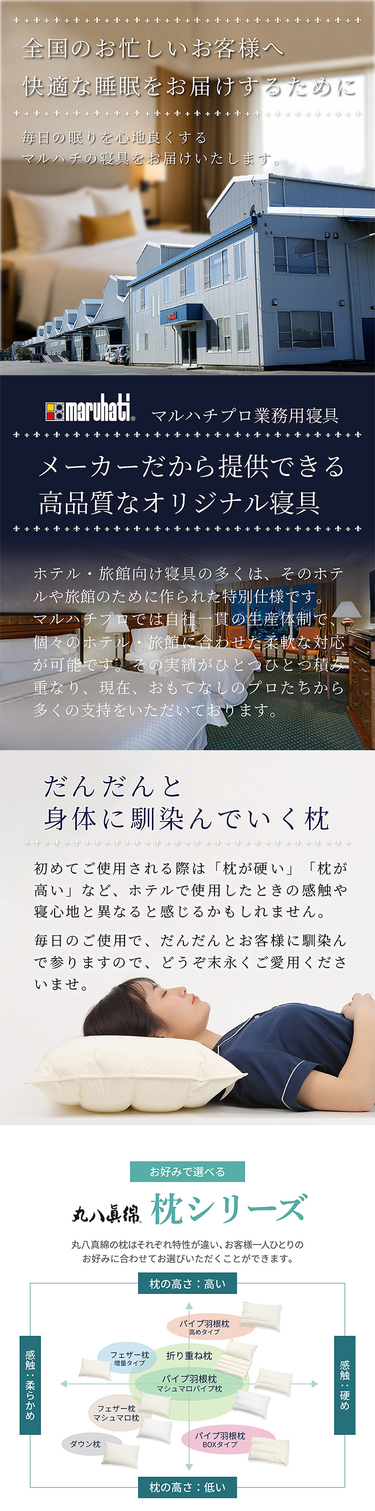 丸八真綿グループ 丸八 丸八真綿 マルハチ ホテル仕様 まくら 枕 マシュマロ枕 マイクロファイバー マイクロファイバー枕 やわらか ソフト 43×63 Sleep Artist スリープアーティスト 旅館 有名ホテル チェーンホテル 送料無料