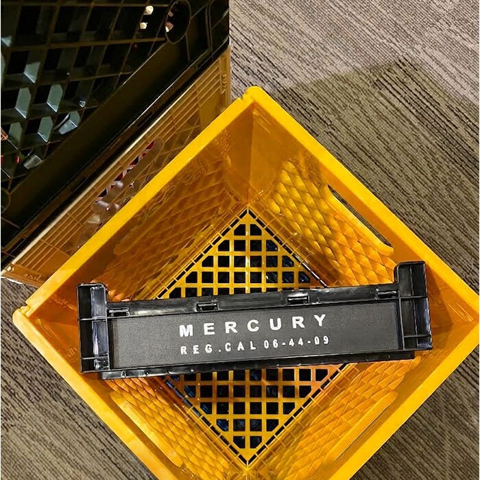 折りたたみコンテナボックス 通販 マーキュリー 雑貨 MERCURY カゴ 積み重ね 収納ボックス フォルダブルコンテナ 折り畳み おしゃれ レコード収納 レコードクレート レコードケース LP収納 ガレージ収納 スタッキング バスケット アメリカン 収納家具