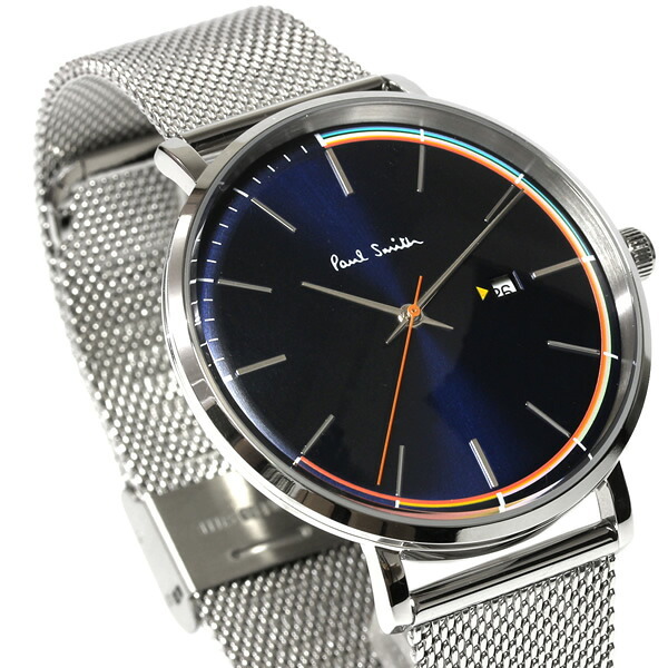 ポールスミス Paul Smith 腕時計 メンズ メッシュベルト ステンレス 41mm クラシック ブランド 人気 ウォッチ ギフト プレゼント PS0070013 PS0070014