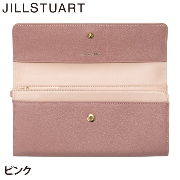 ジル スチュアート 財布 長財布 レディース 牛革 ミスティ かぶせ リボン 薄型 ギフト JILL STUART