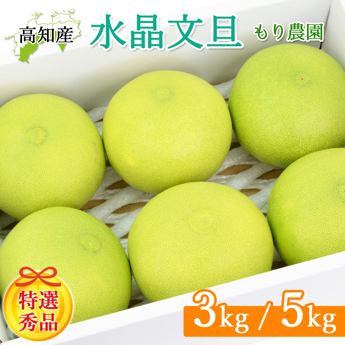 特選秀品 水晶文旦 3kg 5kg 大玉 高知県 土佐市産 生産者直送 贈答 Sランク 高知産 ハウス栽培 温室栽培 秋文旦 早生ぶんたん 秋の味覚 最高級ギフト 化粧箱入り 産地直送 高級フルーツ 柑橘 果物 【送料無料】