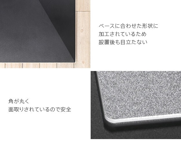 WALLインテリアテレビスタンドV2ハイタイプ専用 ポリカーボネートフロアシート テレビ台 テレビスタンド 部品 パーツ フローリング 床保護パネル 床 シート 傷防止 キズ防止 汚れ防止 保護 WALLオプション