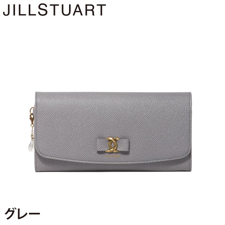 ジル スチュアート 財布 長財布 レディース 牛革 Honey かぶせ リボン 大容量 ギフト JILL STUART