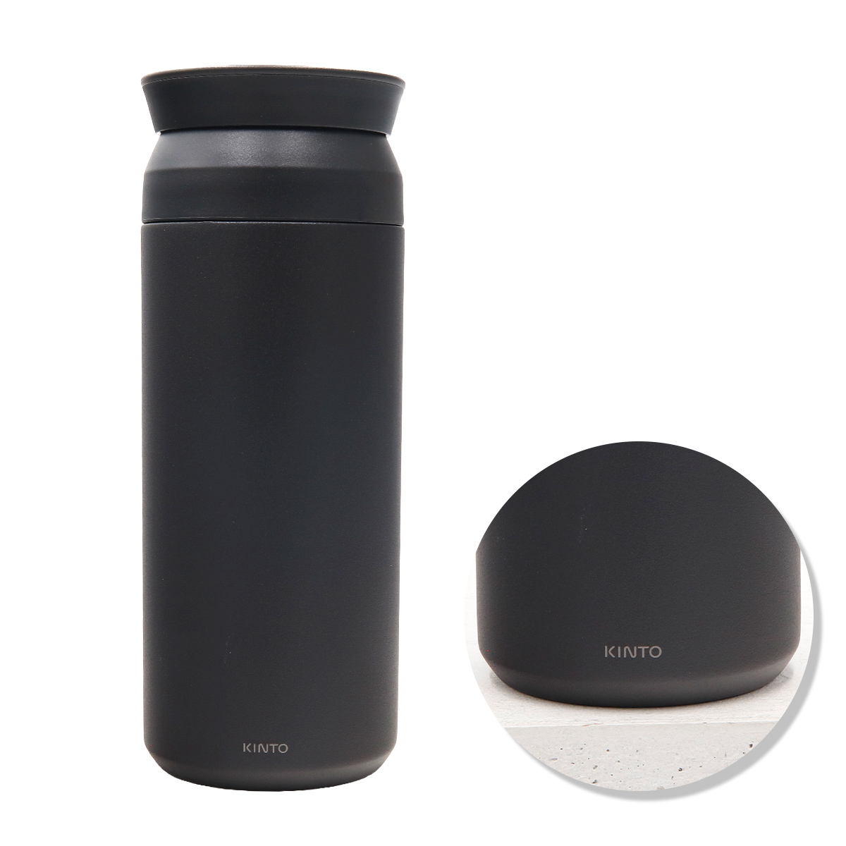 名入れ スターバックス リザーブ トラベルタンブラー 500ml ブラック STARBUCKS RESERVE KINTO 水筒 真空二重構造 保温 保冷 ステンレスボトル マグボトル 漏れ防止 360度飲み口 メンズ レディース スタバ ギフト プレゼント 誕生日 父の日 母の日 退職祝い 記念品 正規品
