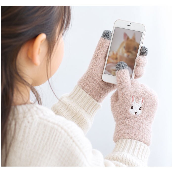 スマホ手袋 キッズ 通販 幼児グローブ 小学生 子ども用 スマホ操作可能 あったか 手袋 アニマル刺繍 通園通学用防寒具 五本指 ニット手袋 防寒グッズ かわいい もふもふニット 手ぶくろ おしゃれ 冬小物 オシャレ 男の子 女の子