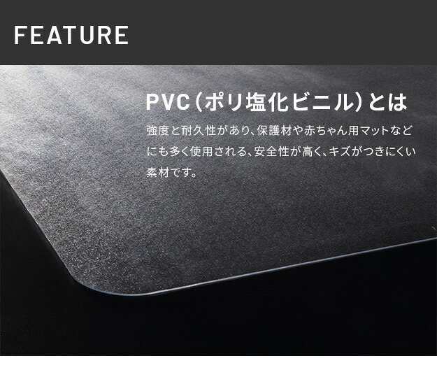 WALL V2 CASTER/V5/A2対応キャスターモデル用床保護マット スクエアタイプ(Lサイズ) テレビ台 テレビスタンド 部品 パーツ フローリング 床保護パネル 床 シート 傷防止 キズ防止 汚れ防止 保護 WALLオプション 追加オプション 新生活