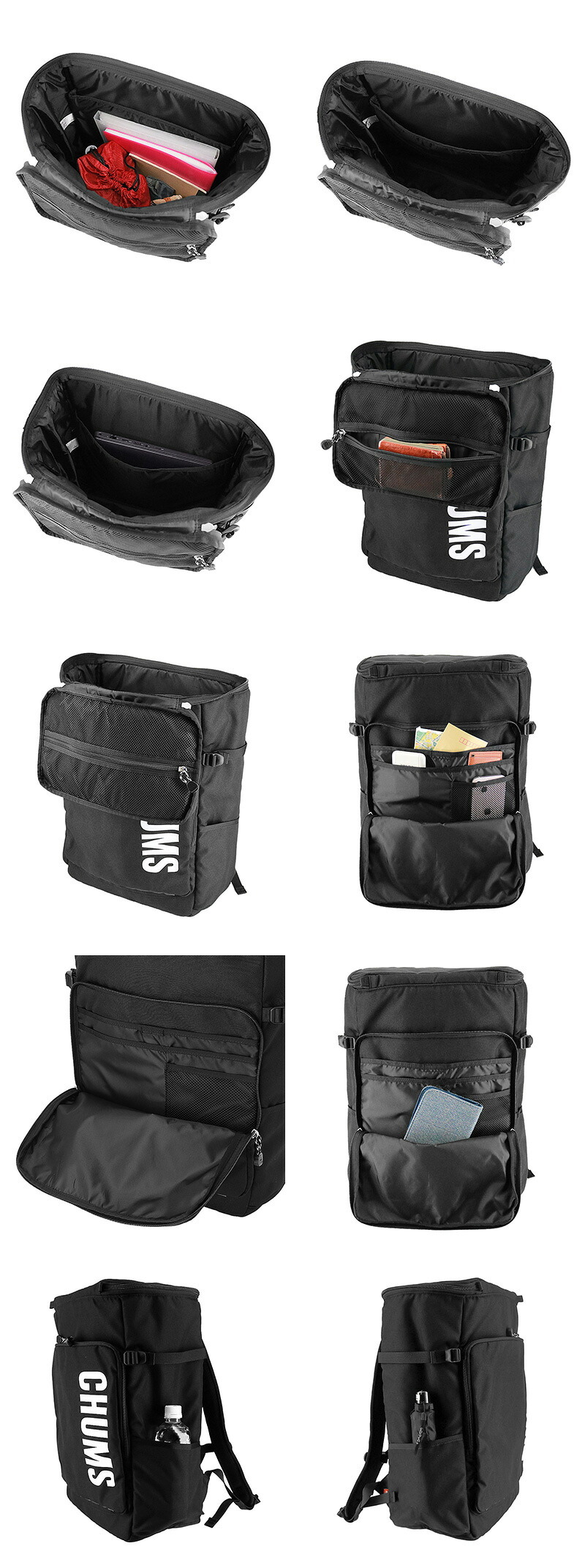 チャムス リュック 35L B4 A4 PC収納 CHUMS リサイクルボックスデイパック CH60-4212 メンズ レディース 送料無料 誕生日プレゼント ギフト ラッピング無料 【正規代理店】