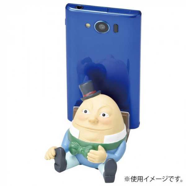 スマホスタンド ハンプティダンプティ 卓上 おしゃれ かわいい キャラクター オブジェ 雑貨 インテリア 癒し デスク周り スマホ立て 置き物 贈り物 ギフト 携帯 スタンド セトクラフト