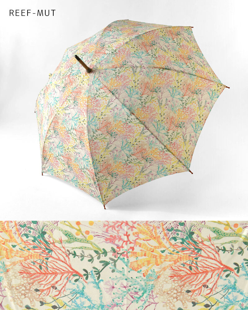 【Cou Pole クーポール】晴雨兼用 リバティプリント 桜ハンドル 長傘 / UVカット日傘 (CC-73007)レディース LIBERTY 花柄 フラワー 紫外線対策 日本製 アンブレラ プレゼント ギフト coupole 雨傘 母の日 クリスマス 60代 50代 40代 30代