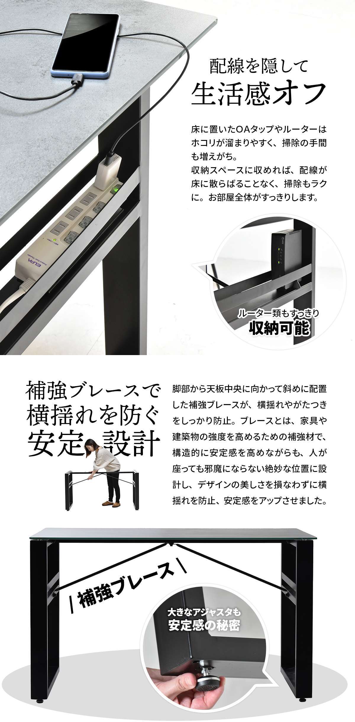 CERABILL 収納付きダイニングテーブル 幅120&ボックスチェア 5点セット CESE0368 ダイニングセット テーブル・椅子４脚セット セット商品 シンプルスタイル モダン 角型 ガラス セラミック 新生活