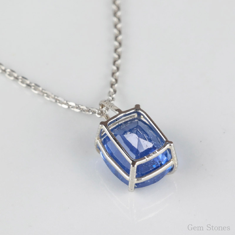 【完売致しました。】  非加熱 ブルーサファイア 1.61ct ネックレス ペンダント プラチナ Pt900 サファイアネックレス プラチナネックレス レディース 一粒ネックレス 9月 誕生石 サファイア ブルー プレゼント Drops
