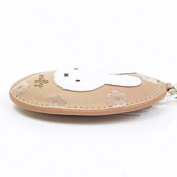 ミッフィー miffy キーホルダー ベージュ チェリーフルールシリーズ