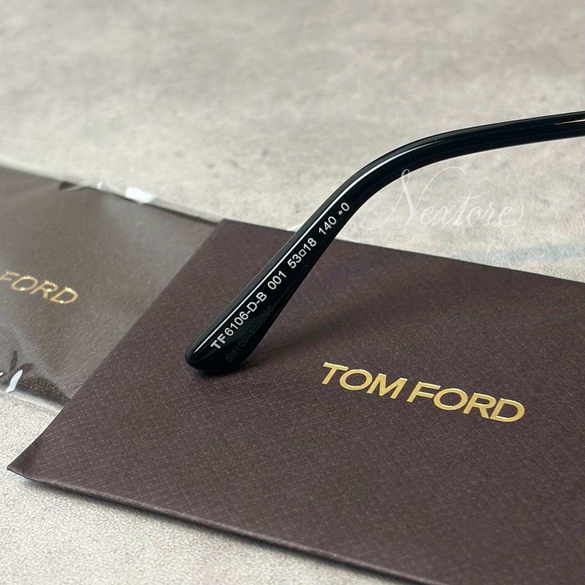 【並行輸入品】【正規品・新品】TOMFORD トムフォード TF6106DB FT6106DB 001 イタリア製 サングラス メガネ 眼鏡 メンズ レディース TOM FORD トム フォード 伊達メガネ ビジネス アジアンフィット