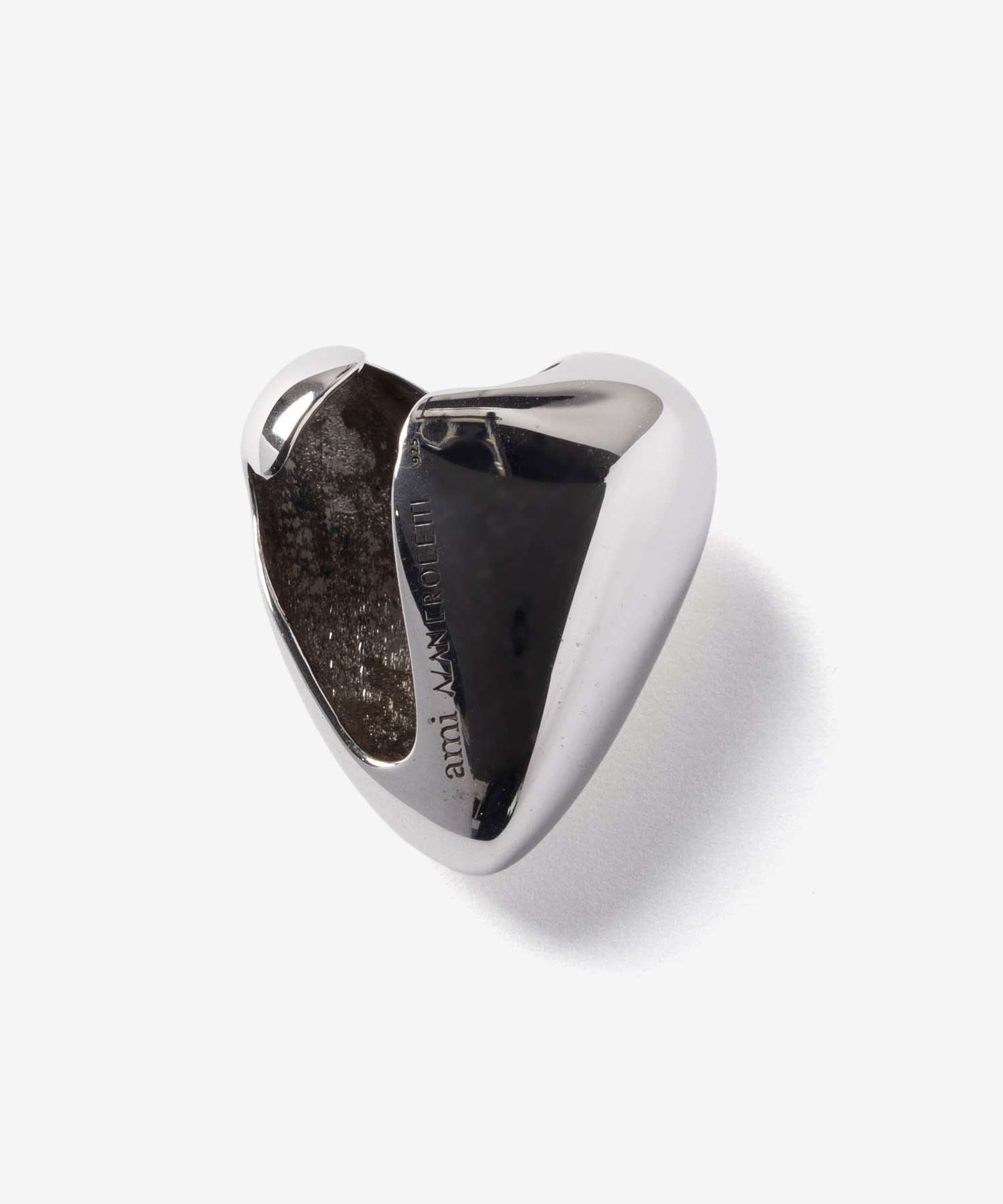 アミ パリス AMI PARIS METAL HEART EARCUFF XL R メタル ハート イヤーカフ UJW997.362 右耳 レディース アクセサリー シルバー