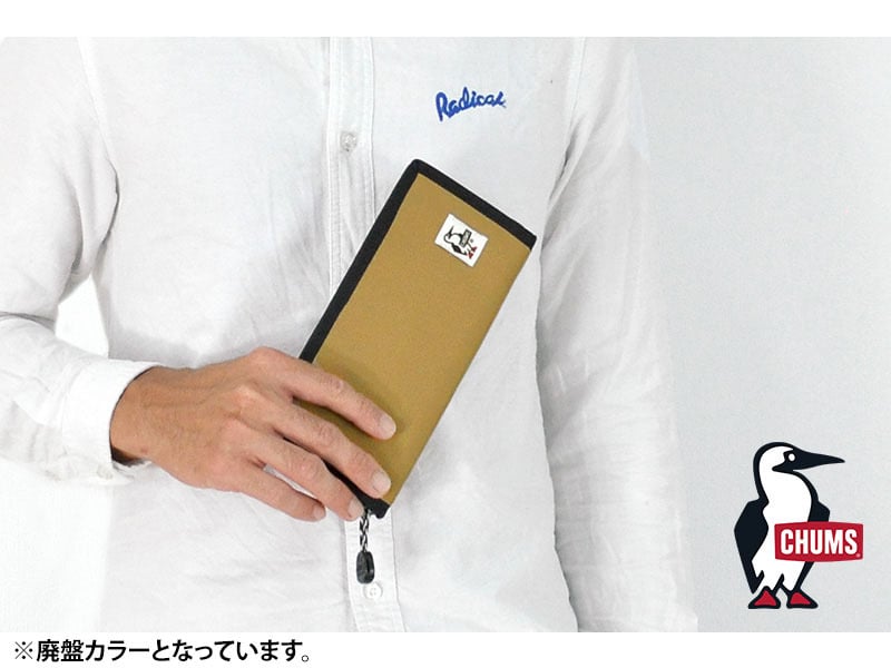 チャムス 財布 長財布 ラウンドファスナー 小銭入れあり CHUMS リサイクルビルフォルドウォレット CH60-3568 キッズ 送料無料 誕生日プレゼント ギフト ラッピング無料 【正規代理店】