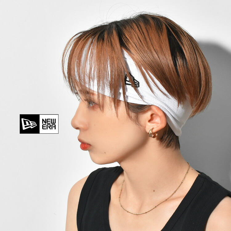 ヘアバンド NEWERA ニューエラ スポーツ ヘッドバンド スポーツバンド ヘアバン 汗止め レディース 吸汗速乾 UPF50+ 手洗いOK ヘアーバンド 幅広 カジュアル UVカット ホワイト ブラック メンズ キッズ ジュニア ヨガ ジム サッカー テニス ランニング ダンス トレーニング
