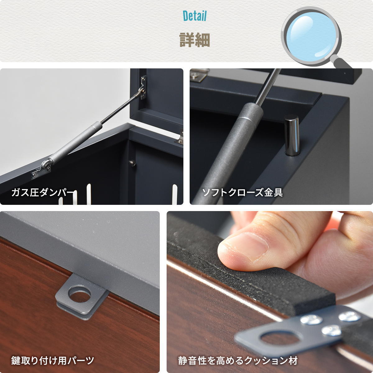 屋外ゴミ収納庫 Lucre Mサイズ ONGS0396 ゴミボックス 宅配ボックス 屋外ストレージ 幅82cm 奥行47.5cm 高さ61.5cm ガーデン収納 シンプルスタイル モダン 角型 スチール 木目調