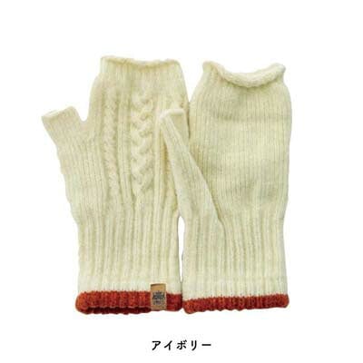 手袋 レディース 指なし 日本製 アームウォーマー フィンガーレスグローブ 日本製 ハンドウォーマー レディース メンズ 男女兼用 ミトン スマホ対応 おしゃれ スマホ手袋 グローブ シュークリーム糸 北欧 無地 あったか 暖かい 指開き かわいい テスタバ