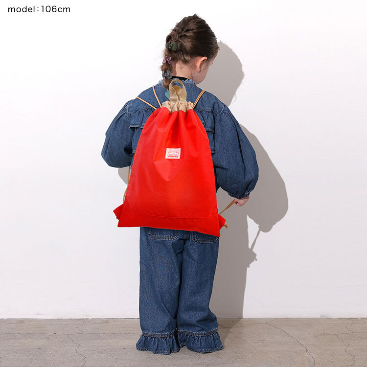 ナップサック オーシャンアンドグラウンド 女の子 キッズ 大きめ Plus 小学生 ランドセルの上から背負える OCEAN＆GROUND 男の子 小学校 低学年 大容量 バッグ リュック 体操服袋 体操着入れ 幼児 かわいい おしゃれ 丈夫 軽量 遠足 入学 準備 ピンク 水色 ラベンダー 青 黒