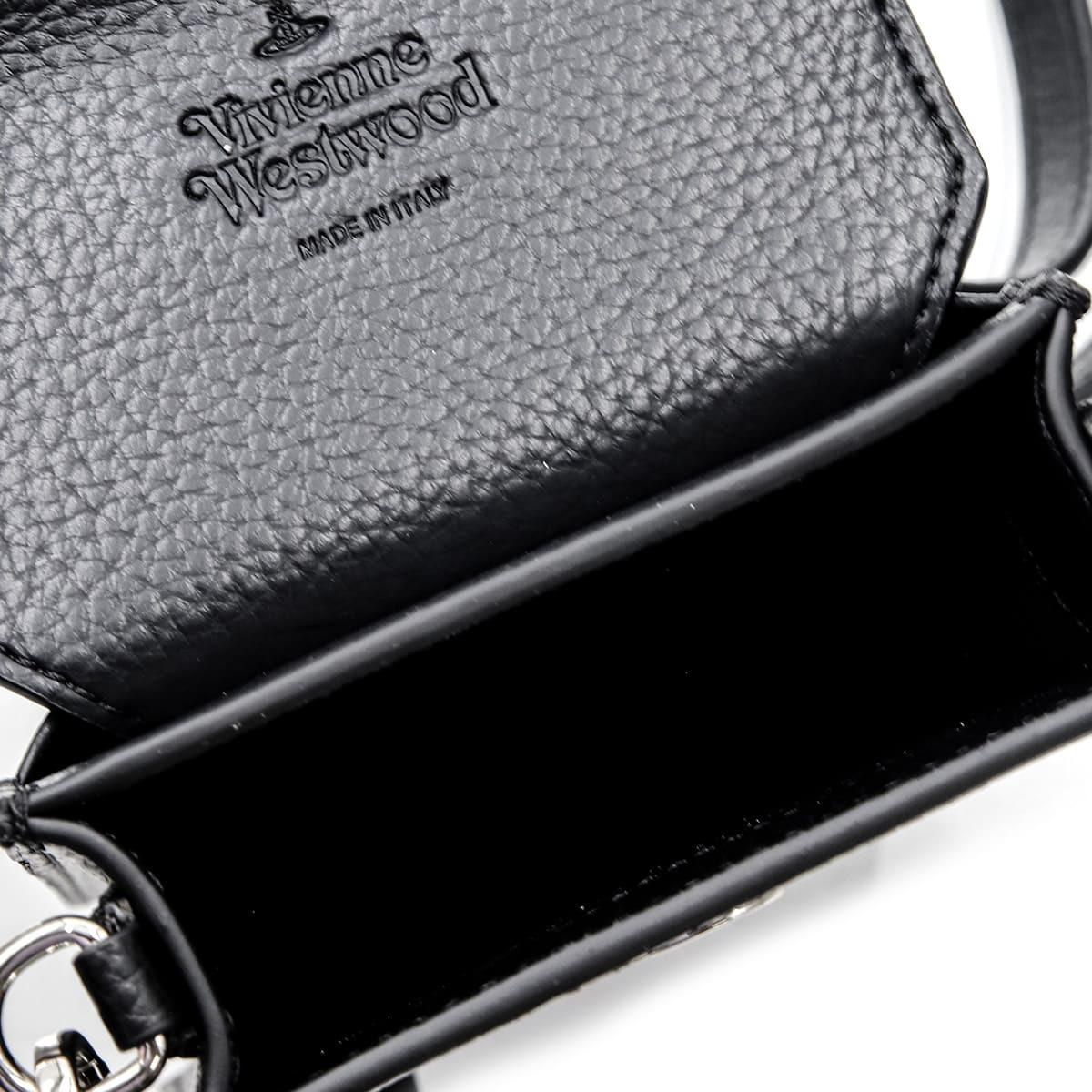 選べる2種 ヴィヴィアンウエストウッド Vivienne Westwood スマホショルダー メンズ レディース ショルダーバッグ スマホポーチ 斜めがけ 黒 オーブ ヴィーガンレザー RE-VEGAN PHONE BAG 53030019U S000D