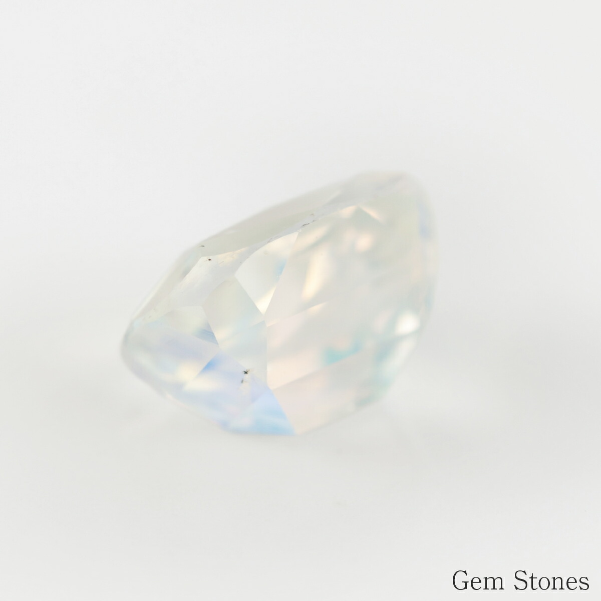 希少 ラブラドライト 2.580ct ルース 宝石 裸石 オレンジ ブルー グリーン ムーンストーン ジュエリー オリジナル 制作 コレクション 記念 お守り クリスマス 誕生日 プレゼント
