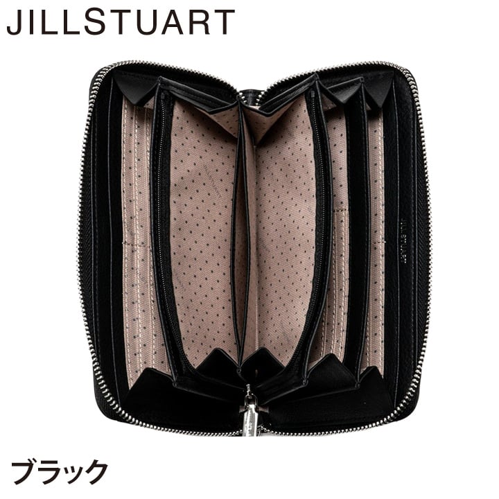 ジル スチュアート 財布 長財布 レディース 牛革 エンジェル ラウンドファスナー ハート ギフト JILL STUART