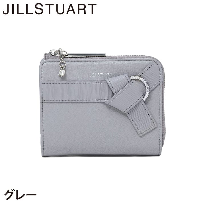 ジル スチュアート 財布 二つ折り レディース 山羊革 牛革 インプルーブ L字ファスナー ギフト JILL STUART